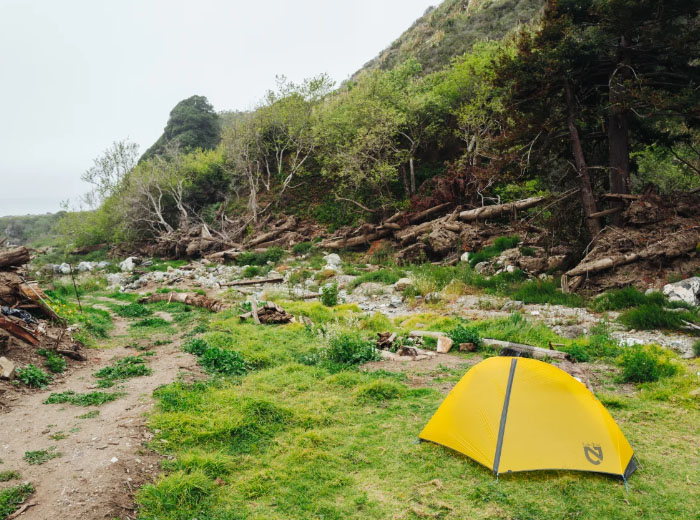 Big Sur Surf Retreat Tent Camping