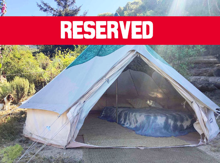Bell Tent Reserved
